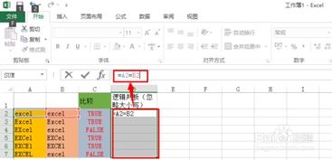 excel文本怎么判定