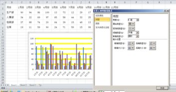 excel轴怎么变小