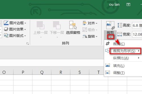 excel怎么剪裁图片 第3张